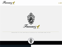 Tablet Screenshot of famars.com